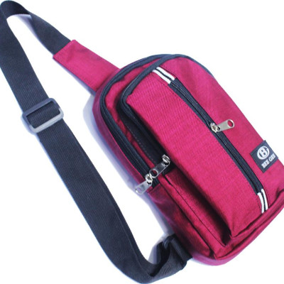 Túi đeo chéo nam nữ unisex Hàn Quốc Bee Gee 046 XÁM