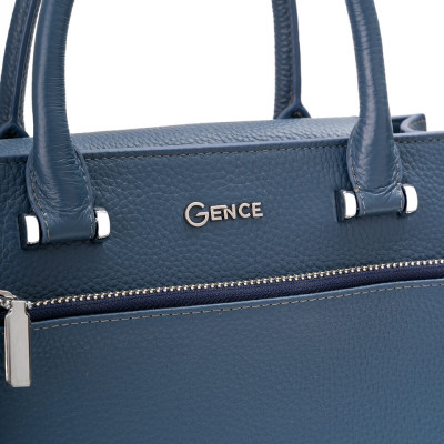 Túi Xách Nữ Túi Đeo Chéo Thời Trang GENCE TX14 Chất Liệu Da Bò Cao Cấp Màu Blue Fairy