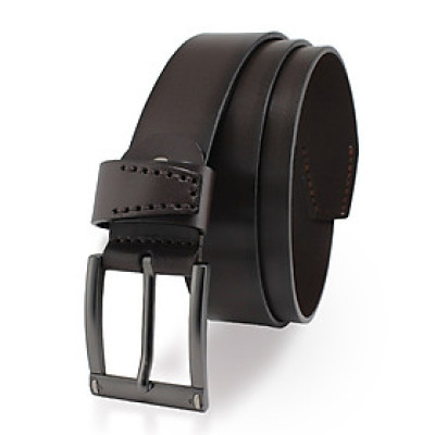 Dây Nịt Da Nam, Thắt Lưng Da Nam Smeraldo Sme_04_CB_ĐK4_MP1 Đầu Khóa Kim Da Bò Màu Đen, Nâu, Bò