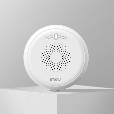Cảm biến Khí gas Imou ZGA1 - Tích hợp chuông báo động lớn, Giao thức Zigbee - Hàng chính hãng