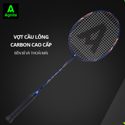 Vợt cầu lông siêu nhẹ khung carbon cao cấp Agnite - Kèm bao đựng cao cấp - 1 chiếc - Hàng chính hãng - F2115