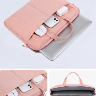 Túi xách vải chống sốc laptop macbook surface, túi công sở đeo chéo nam nữ cặp đựng laptop