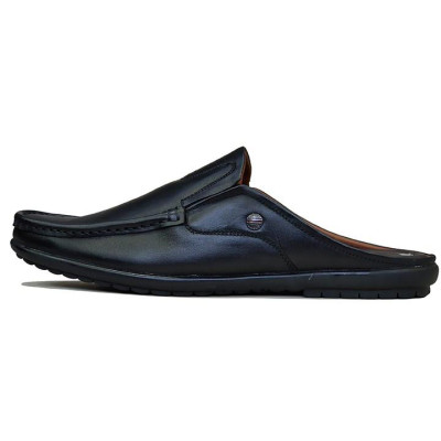 Dép Bít Mũi Nam Da Bò Thật TiTi ĐÔ Cao Cấp GSB2065d