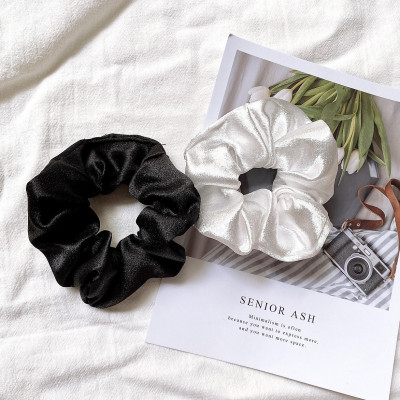 Cột Tóc Vải Scrunchies, Dây Buộc Tóc Scrunchies Nhiều Màu Hàn Quốc SC03 cực kì xinh xắn