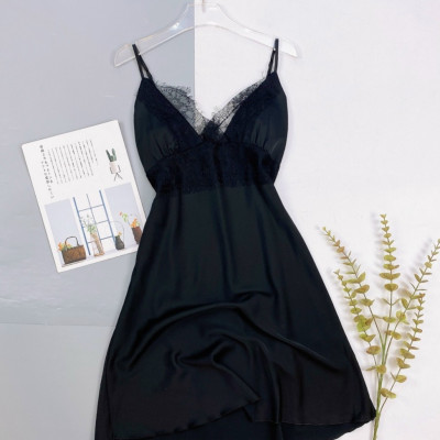 Đồ Ngủ Sexy Vải Lụa Ngọc Trai Quảng Châu Mềm Mát