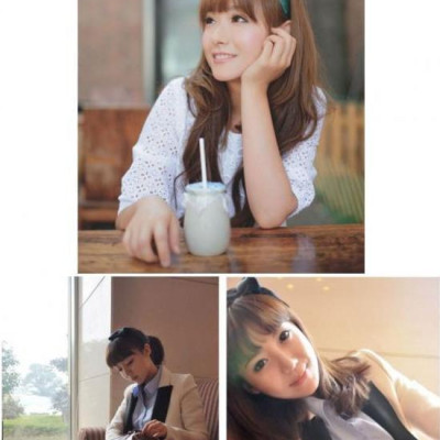 Bờm cài tóc nữ bọc lụa trơn nhiều màu BN42