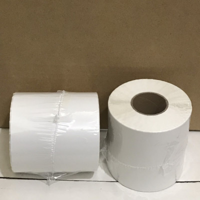 Giấy in nhiệt, decal dán A6 Khổ 100x150mm - 350 tem / 1 cuộn Chuyên in đơn sàn TMĐT , in mã vận đơn có lớp keo dán ( Hàng nhập khẩu )