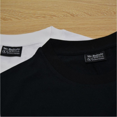 Áo Thun tay lỡ trắng đen hình A cơ tết 2024 rồng TE1 Mr.Buffalo