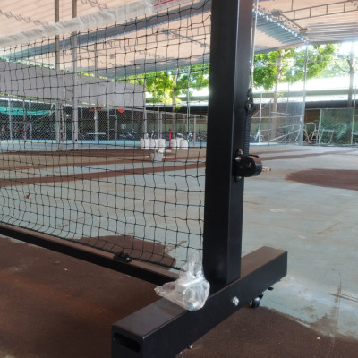 Trụ Pickleball 303704 thép 80x80 chính hãng tiêu chuẩn thi đấu chuyên nghiệp