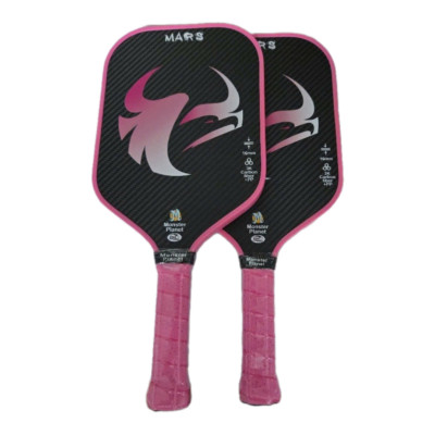 Fee ship 1 Vợt Pickleball Mars Chuyên Nghiệp USAPA Approved. Raw Carbon 3k- mặt vợt nhám, Carbon Đánh Bao Ngon