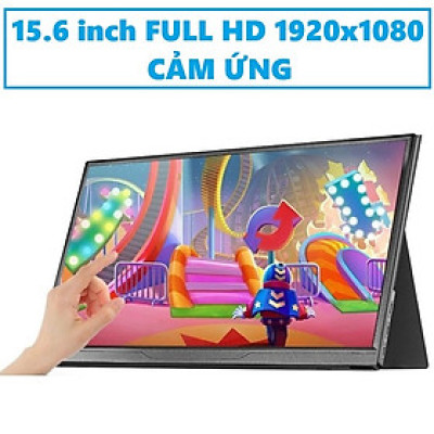 Màn hình di động 15,6 inch Full HD IPS ( 1920 x 1080 ) cho máy tính , laptop , smartphone , máy game