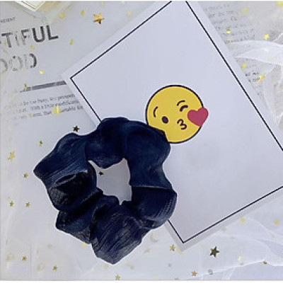 Dây buộc tóc - Scrunchies voan lốc xoáy dễ thương HD65