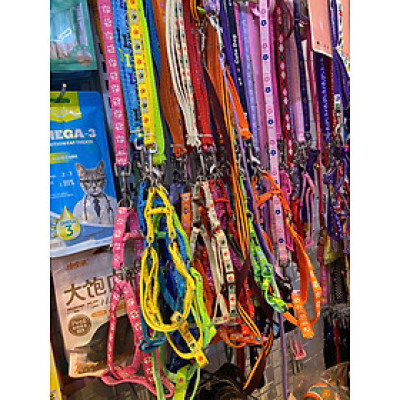 DÂY DẮT KÈM YẾM VÀ CHUÔNG DÀNH CHO CHÓ MÈO ZICHEN (THÁO RỜI ĐƯỢC)