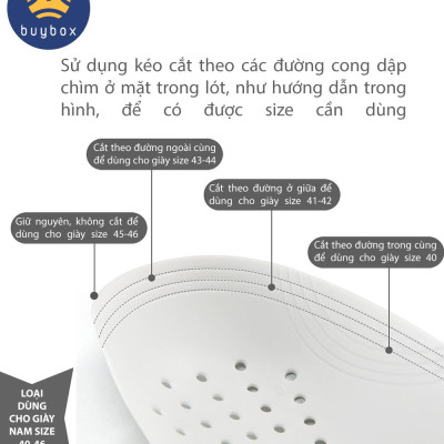 Lót độn mũi giày chống nứt da, chống gãy mũi, chống xẹp mũi và giữ dáng mũi giày căng phồng PK58
