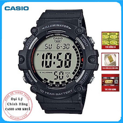 Đồng Hồ Casio Nam AE-1500WH-1AVDF - Dây Nhựa - Pin 10 Năm - Chống Nước 100M