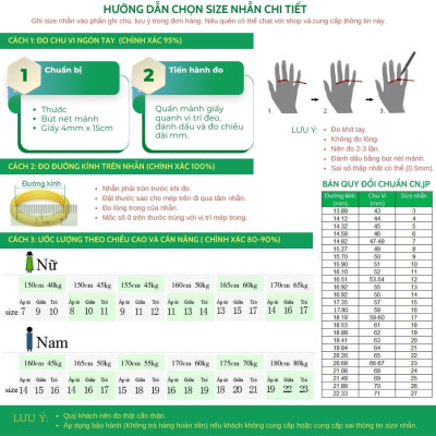 Nhẫn Nữ Bạc Nguyên Chất S99 Trơn Tròn Đơn Giản Nhẹ Nhàng BẠC HIỂU MINH NU401F
