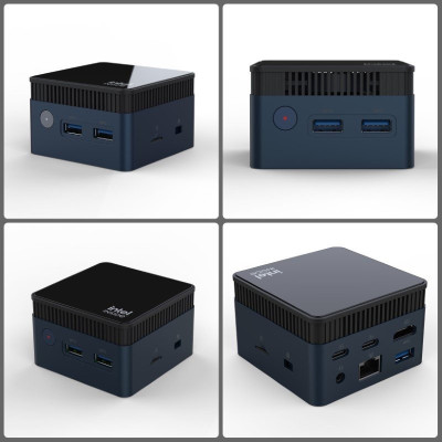 Máy Tính Siêu Nhỏ Ultra Mini Morefine ZX01 Plus - Intel thế hệ 12 Twin Lake N150 - Hỗ Trợ Xuất Hình 4K 60hz hàng nhập khẩu