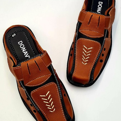  GIÀY DA LƯỜI NAM ĐẾ  CAO 3CM DONAVY CAO CẤP MAY FULL QUAI VÀ ĐẾ RẤT CHẮC CHẮN DGKM