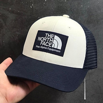 Nón kết, mũ lưỡi trai The face vải kaki phối lưới form chuẩn thời trang siêu đẹp