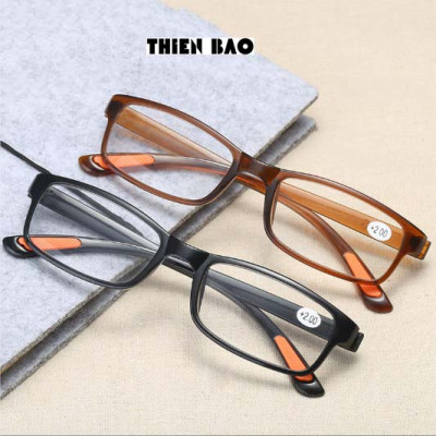 Kính lão thị, viễn thị Nam nữ chuẩn độ toàn viền KVN07 càng dẻo thể thao kiểu dáng trẻ trung Nhật bản cao cấp loại I