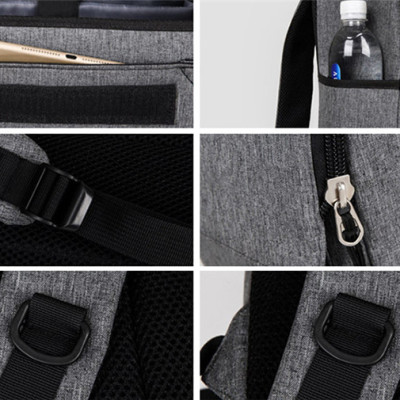 Balo Nam HARAS HRTK013 (48 x 13 cm) - Xám