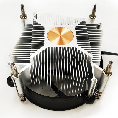 Quạt tản nhiệt CPU Led rainbow 11X for Intell lõi đồng nguyên chất cho máy tính hàng nhập khẩu