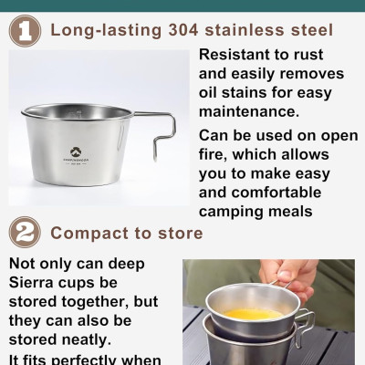 Chén ăn dã ngoại Campingmoon S369 (600ml)