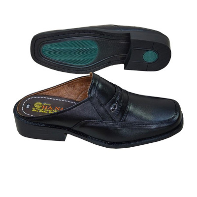 Dép Bít Mũi Nam HÀ NAM Da Bò Thật Cao Cấp GSB20135