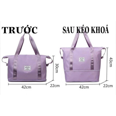 Túi Xách Du Lịch Có Ngăn Để Giày, Tập Gym, Đi Bơi Chống Nước Cao Cấp 2 Tầng , Có Nhiều Ngăn Tiện Dụng