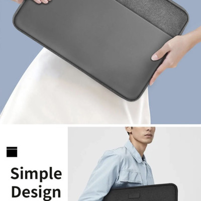 Túi Chống Sốc WiWU Minimalist Sleeve Dùng Cho Laptop Chống Thấm Nước - Hàng Chính Hãng