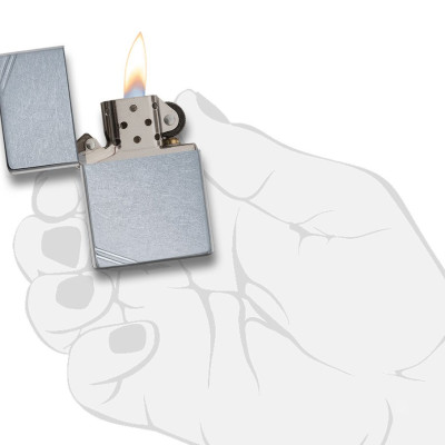 Bật lửa Zippo Street Chrome Vintage with Slashes 267