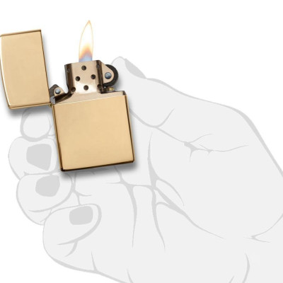 Bật Lửa Zippo Classic High Polish Brass 254B