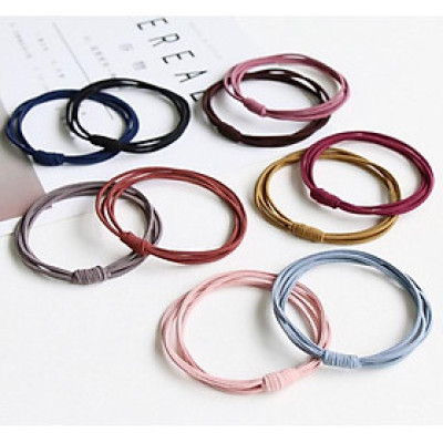 Combo 10 dây buộc tóc Classic