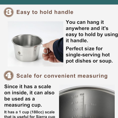 Chén ăn dã ngoại Campingmoon S369 (600ml)