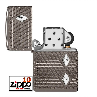 Bật lửa Zippo 46316 Diamond Pattern Design - Chính hãng 100%