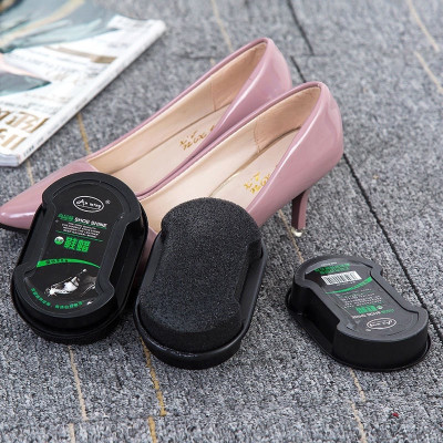 Set dụng cụ làm sạch giày - Xi mút  + sáp đánh bóng giày , dép , túi xách ,cặp ,bằng da  , thiết kế nhỏ gọn vô  cùng tiện lợi