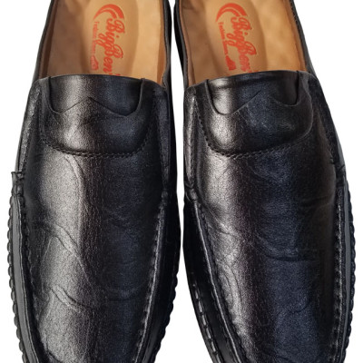 Dép Bít Mũi Nam Da Bò BIGGBEN Cao Cấp SB97