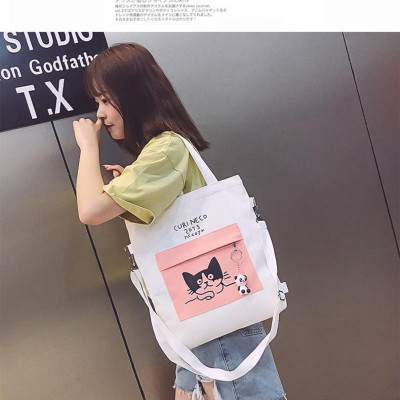 Túi Vải Tote Đeo Chéo XinhStore Hình Mèo