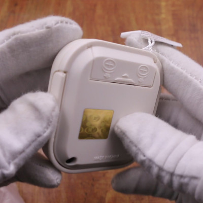 Đồng Hồ Báo Thức Du Lịch - Để Bàn Điện Tử Casio PQ-30B-7DF Màu Trắng 6X6 cm