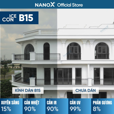 Phim cách nhiệt màu đen, màu tối NanoX