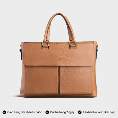 Cặp Công Sở Lata ( Thời trang nam basic - Cặp da CA38 )