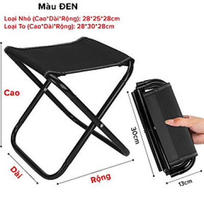 Ghế Mini Gập Gọn Đút Túi, Ghế Câu Cá, Du Lịch, Cắm Trại, Ngồi Chờ Tàu Hỏa Chọn Màu – Chọn Size Chính Hãng miDoctor