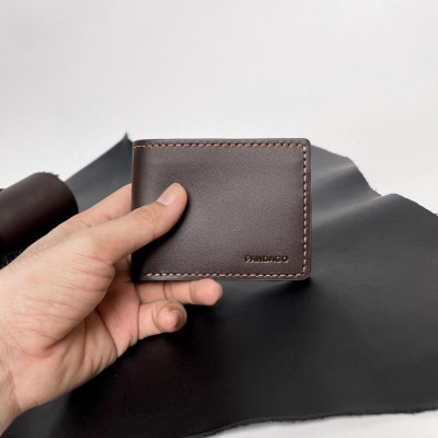 Ví nam da thật làm thủ công cao cấp bỏ túi thời trang PANDAGO The Air 03