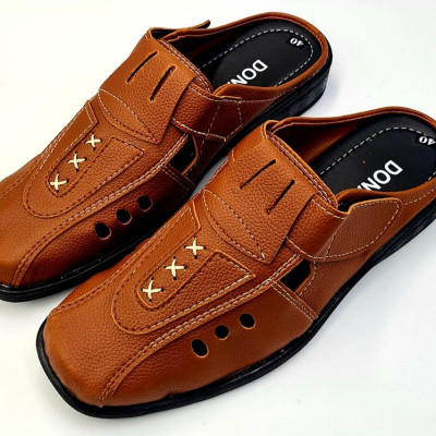 Giày lười nam DONAVY thanh lịch may full quai và đế bao đi mưa