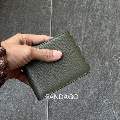 Ví cầm tay da thật cao cấp bỏ túi thời trang PANDAGO WingFlip 02