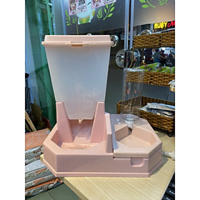 BÌNH ĂN UỐNG TỰ ĐỘNG LỚN NHỰA XỊN DÀNH CHO CHÓ MÈO