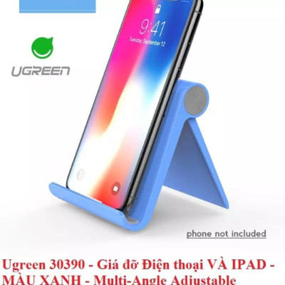Ugreen UG30390LP106TK Màu Xanh Giá đỡ Điện thoại + Máy tính bảng để bàn - HÀNG CHÍNH HÃNG