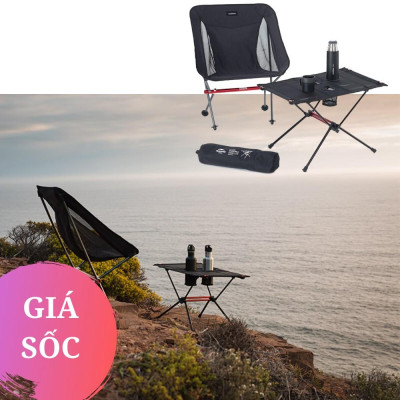  Bàn Xếp Dã Ngoại NatureHike NH19Z027-Z cầm tay Siêu nhẹ cho Du Lịch 