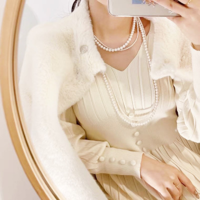 Dây chuyền vòng cổ tiểu thư nhẹ nhàng phong cách Hàn Quốc