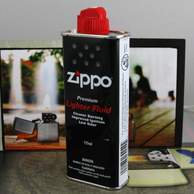 Bình Xăng Thơm Zippo Loại Xịn Chính Hãng 125ml Dùng Cho Hộp Quẹt Zippo, Bật Lửa Zippo Chuyên Dụng